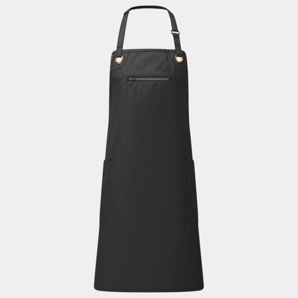 Premier Barley Contrast Stitch Bib Apron Thumbnail