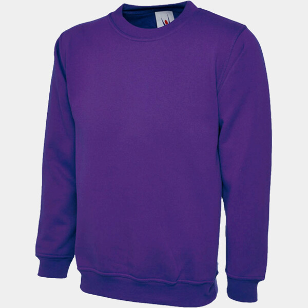 Ladies Deluxe Crew Neck Sweatshirt Thumbnail