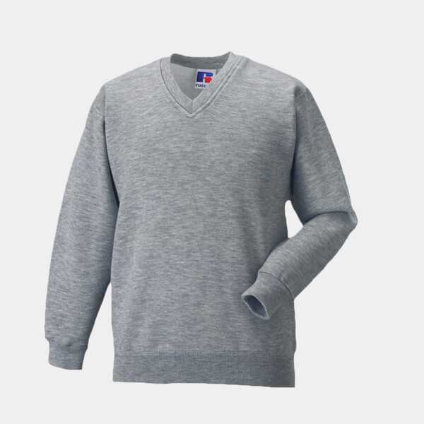 Russell Schoolgear Kids V Neck Sweatshirt Thumbnail
