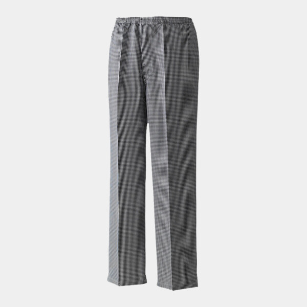 Premier Pull On Chef's Check Trousers Thumbnail