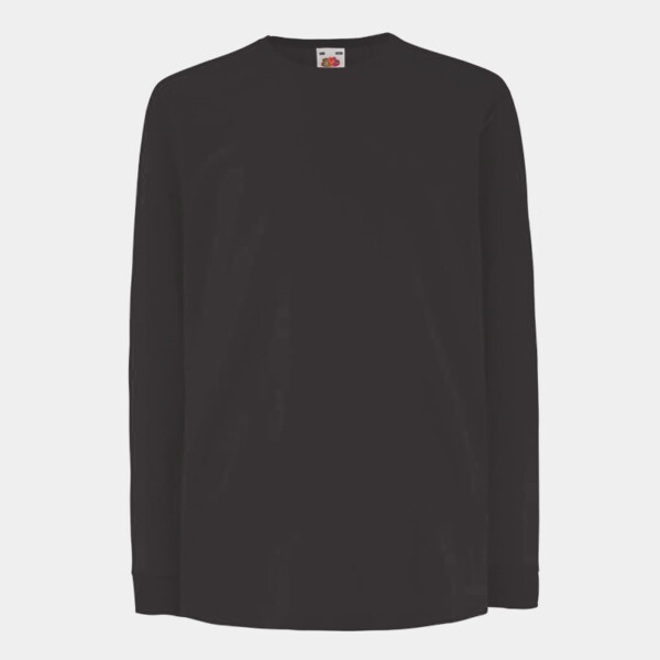 Fruit of the Loom Kids Long Sleeve Value T-Shirt Thumbnail