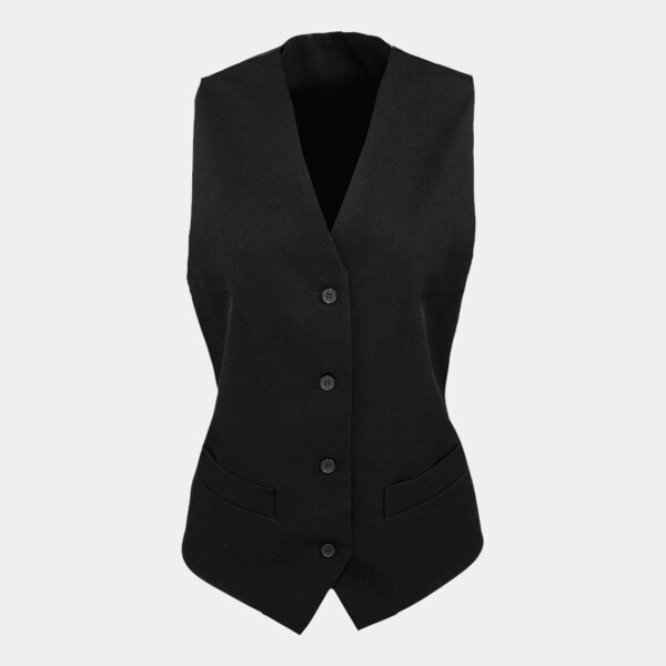 Premier Ladies Lined Waistcoat Thumbnail