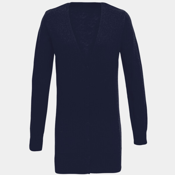 Premier Ladies Longline V Neck Cardigan Thumbnail