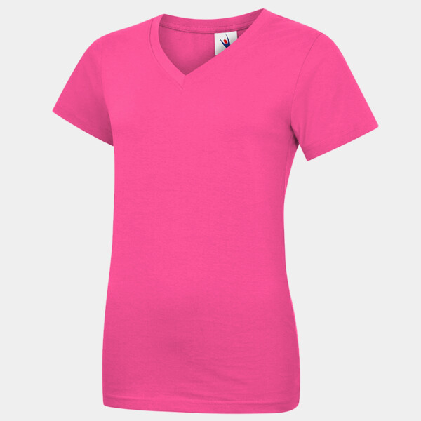 Ladies Classic V-Neck T-Shirt Thumbnail