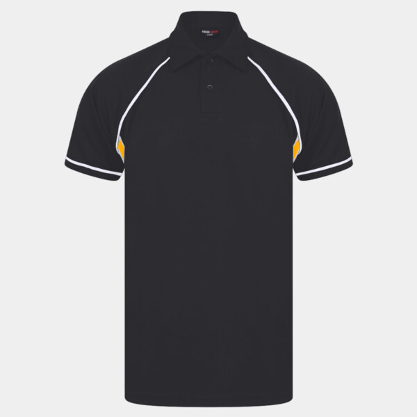 Finden + Hales Performance Piped Polo Shirt Thumbnail