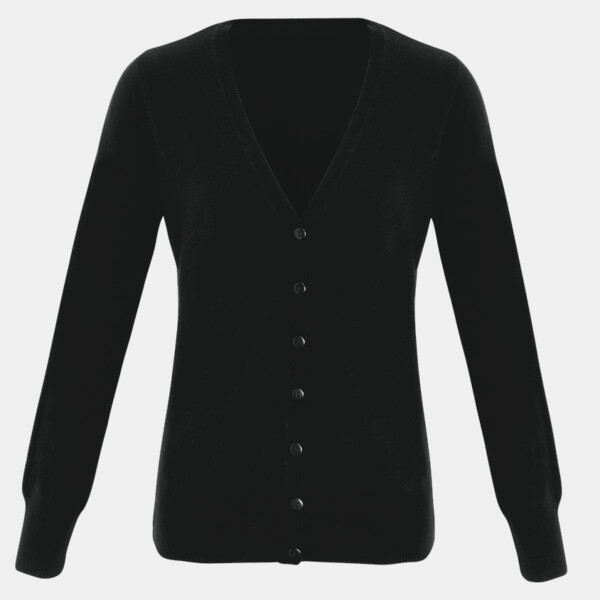 Premier Ladies Essential Acrylic V Neck Cardigan Thumbnail
