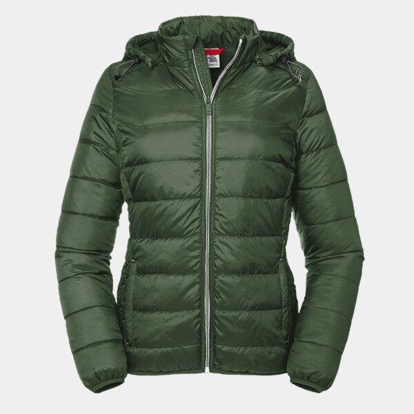 Russell Ladies Hooded Nano Padded Jacket Thumbnail